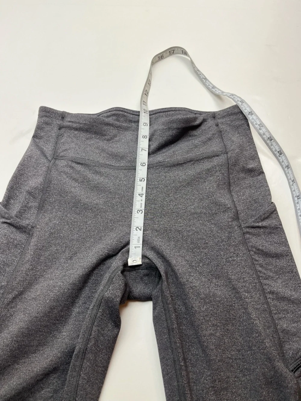 Lululemon Speed Up Tight Legging Heathered Black Grey Gray W5CA2T‎ Womens 6